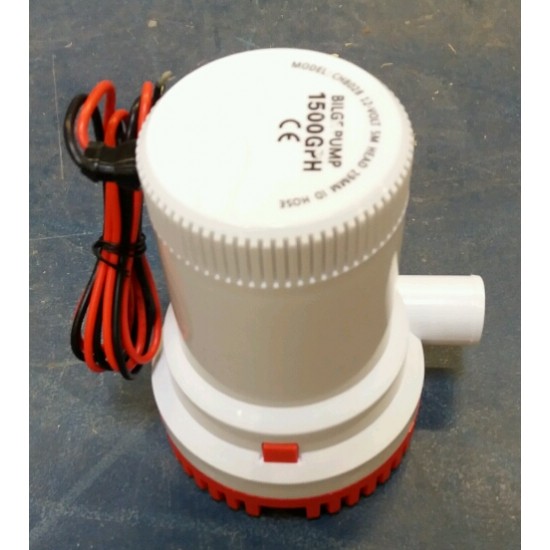 Vattenpump 95liter/minut (1500GPH) 12V