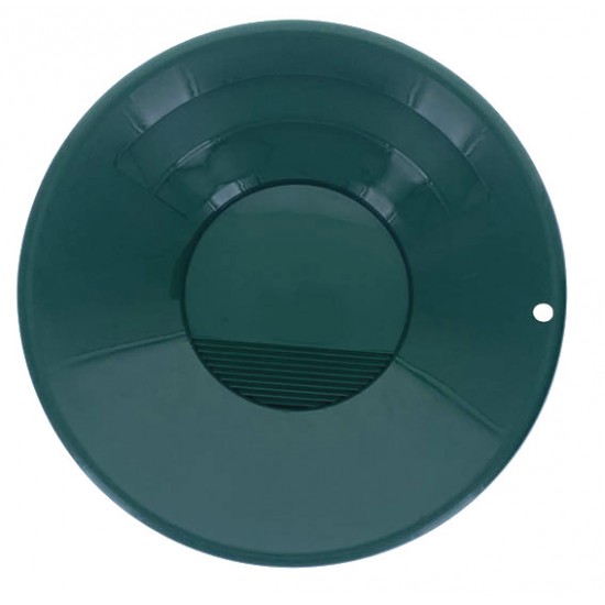 Vaskpanna 10" dubbel räfflad grön med botten räfflor Vaskpanna 10" dubbel räfflad grön med botten räfflor