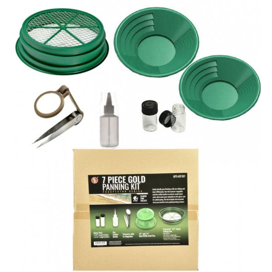 Lilla Guldvaskarsettet, 7 delar. Lilla Guldvaskarsettet, 7 delar.