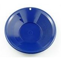 Vaskpanna 10"  Blå dubbelsidiga räfflor  Vaskpanna 10"  Blå dubbelsidiga räfflor